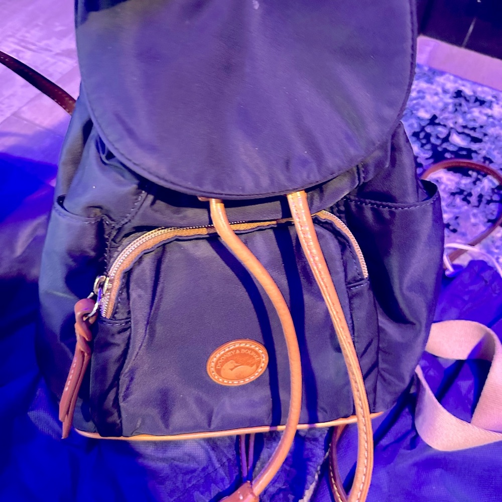 Love this Dooney&Bourke backpack for all the things!